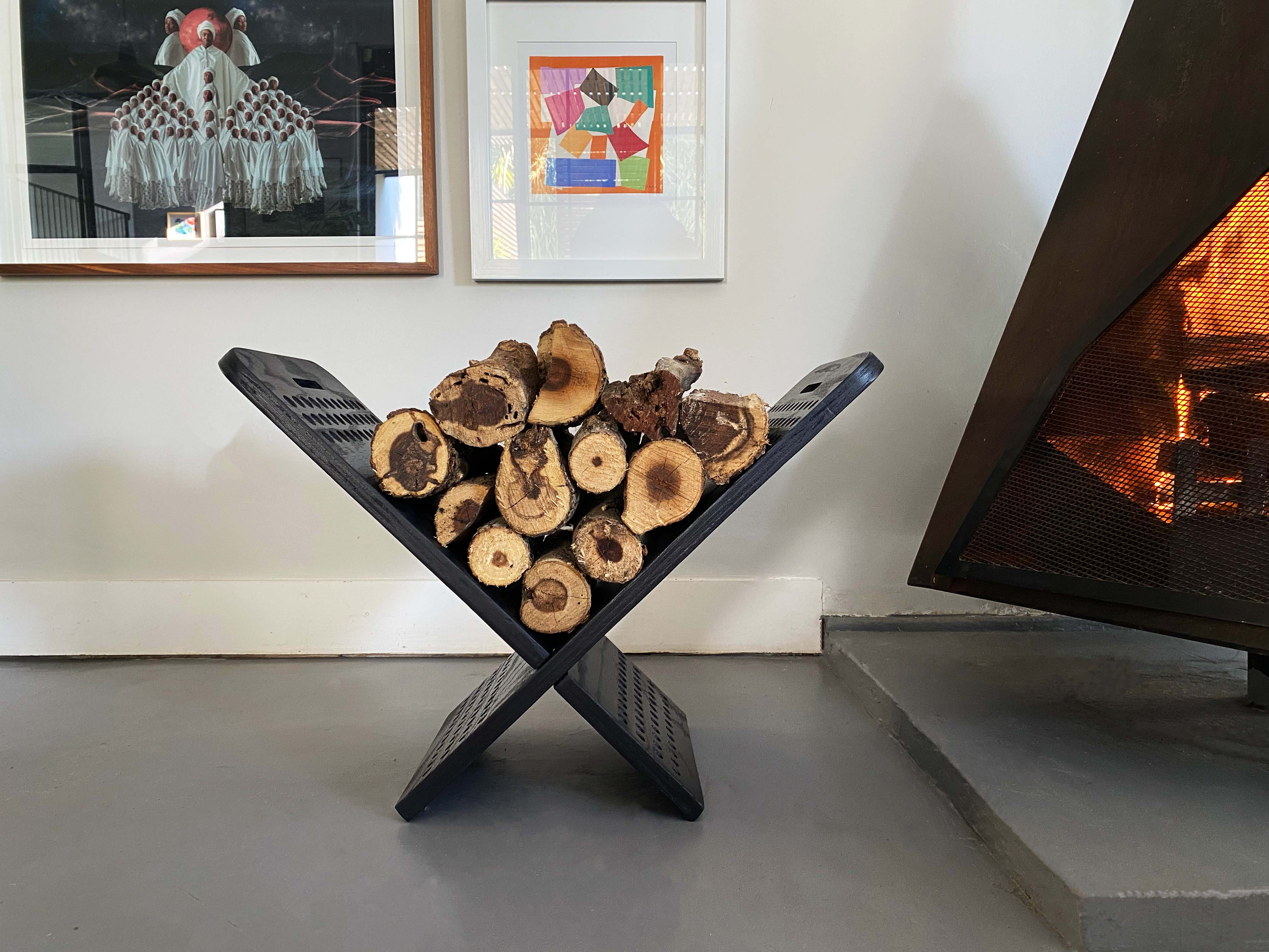 Modern Inkuni Firewood Log Holder
